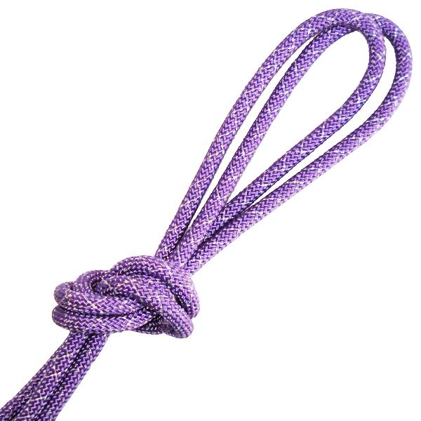 Rope 3m Pastorelli Metal col. Lila Silver