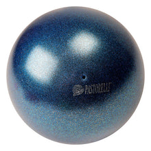 Load image into Gallery viewer, PASTORELLI HIGH VISION Glitter Gym Ball 18 cm - Navy Blue
