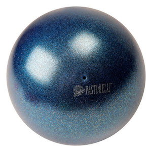 PASTORELLI HIGH VISION Glitter Gym Ball 18 cm - Navy Blue