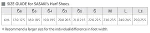 Half shoes SASAKI 147