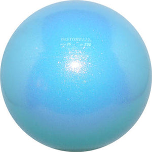 Glitter HV Sky blue PASTORELLI Gym Ball -diameter 16 cm
