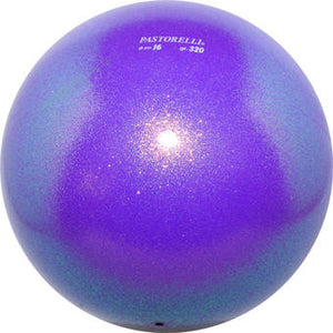 Glitter HV Violet PASTORELLI Gym Ball -diameter 16 cm
