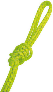 PASTORELLI rope "METAL" : New Orleans model - Fluo yellow with Silver