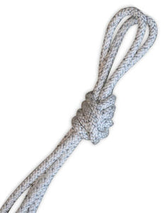 PASTORELLI rope: "METAL"  New Orleans model - white with silver