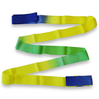 PASTORELLI SHADED ribbon 6,40 m Blue-Green-Yellow