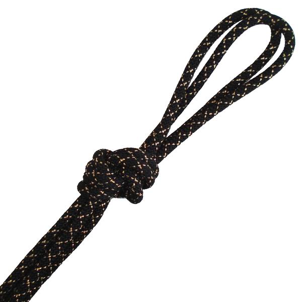 Rope 3m Pastorelli Metal Black Gold