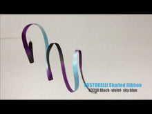 Load and play video in Gallery viewer, PASTORELLI SHADED ribbon 6.00-6.20 m  Black-Violet-Sky Blue
