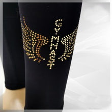 Load image into Gallery viewer, Leggings &quot; WINGS GOLD ELEGANCE&quot;
