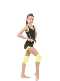Solo Slim fit tank top with color element- Black with lime neon
