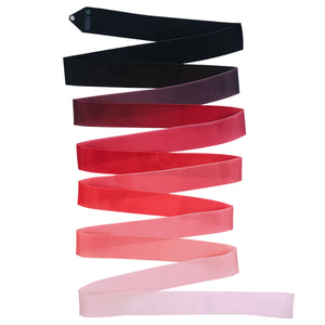 pastorelli ribbon 5m ARCHE Black-Red-White